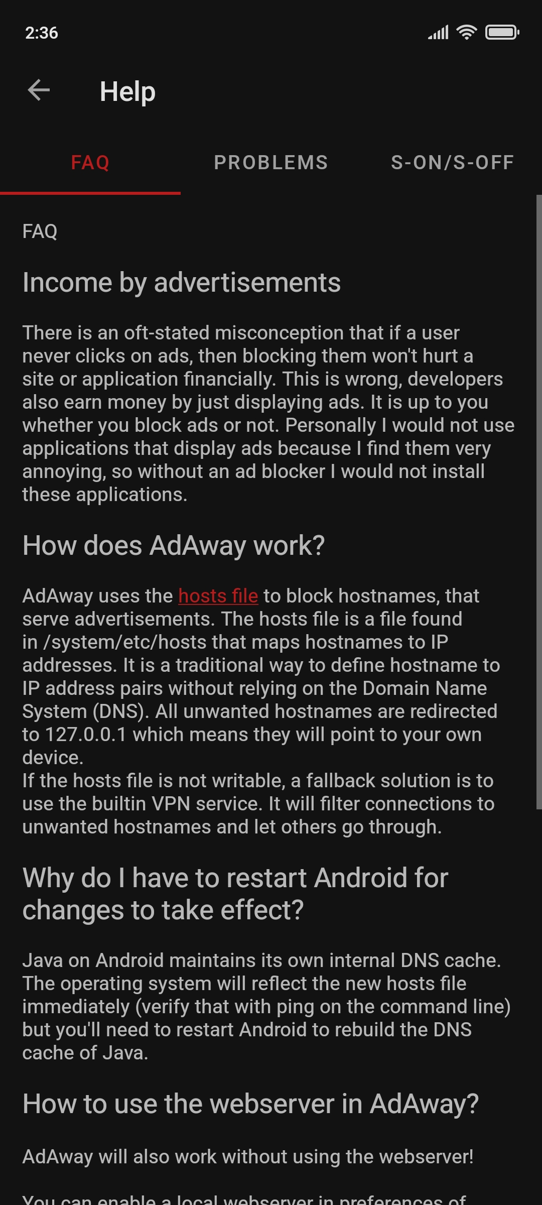 adguard or adaway